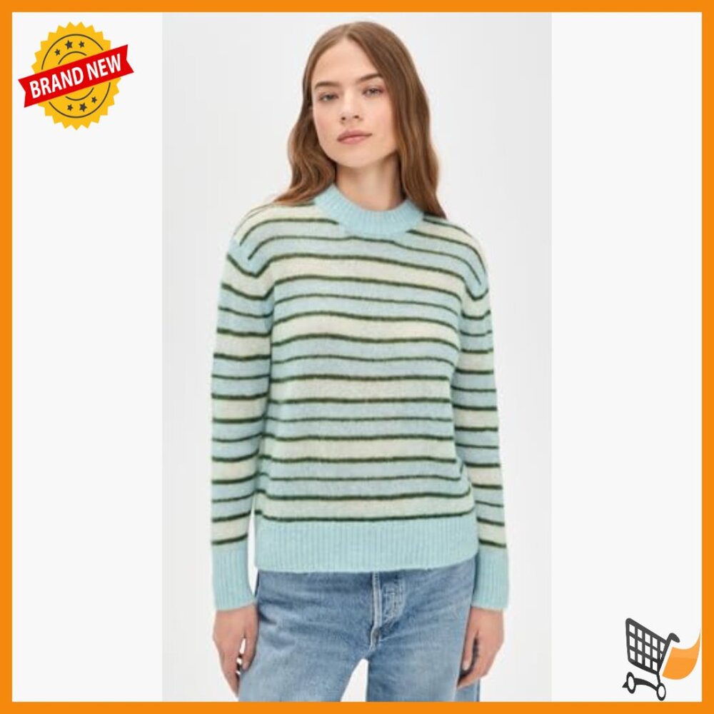 Oversized Alpaca Pullover Sweater, Lightweight Kn… - image 2